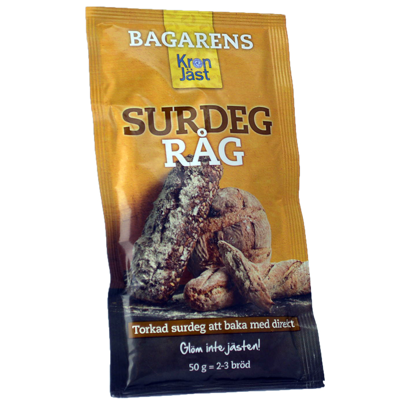 Torkad Surdeg Råg 50g - 38% rabatt