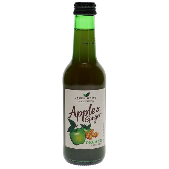 James White Eko Äppeljuice & Ingefära
