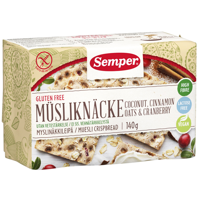 Knäckebröd Müsli - 12% rabatt