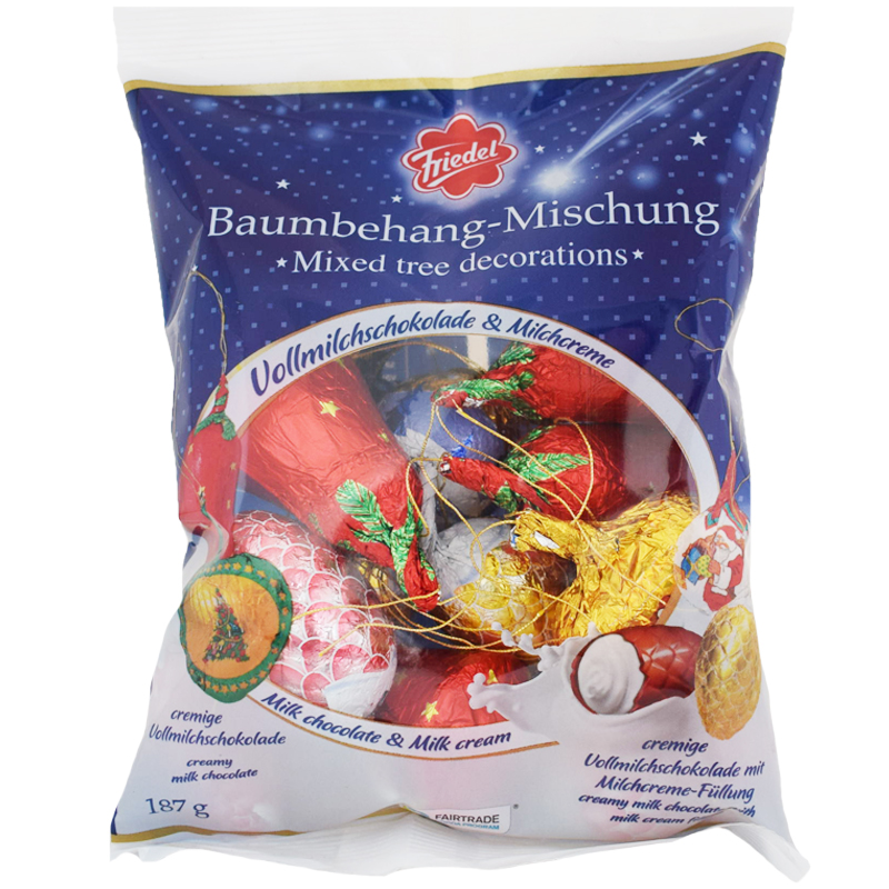 Mjölkchoklad "Julpynt" 187g - 60% rabatt