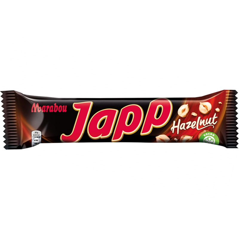 Japp "Hazelnut" 60g - 20% rabatt