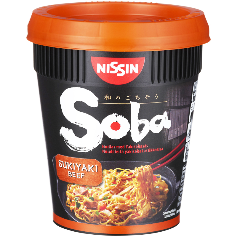 Snabbnudlar Sukiyaki Biff - 17% rabatt