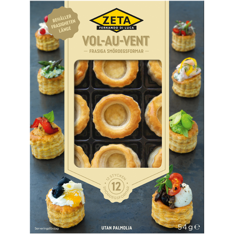 Vol-au-vent smördegsform - 73% rabatt