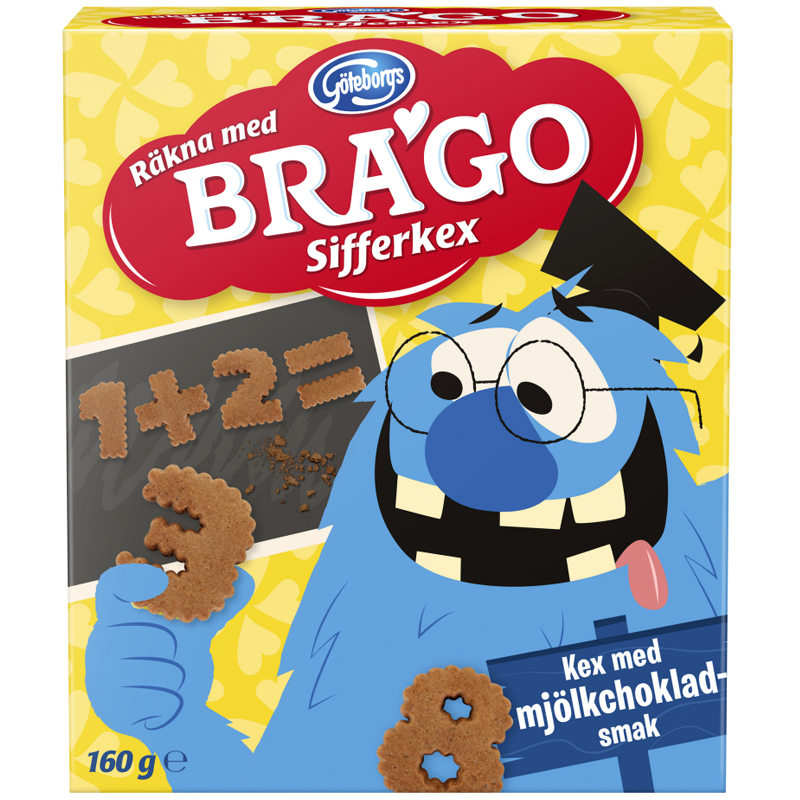 Sifferkex Mjölkchoklad - 35% rabatt
