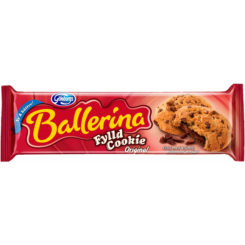 Kakor "Fylld Cookie Original" 175g - 48% rabatt
