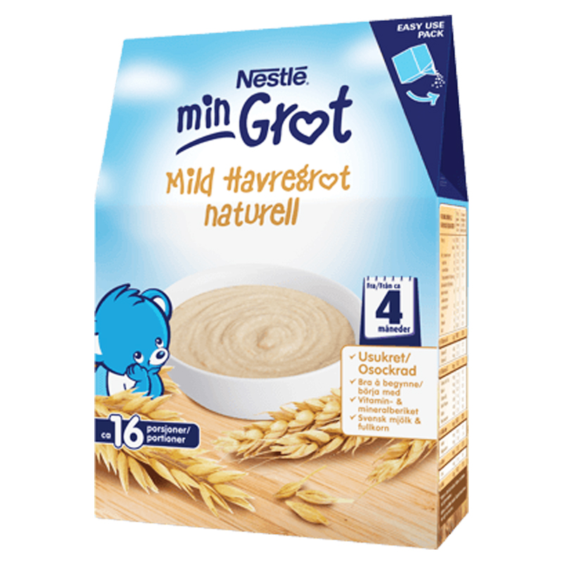 Havregröt Naturell Mild 400g - 21% rabatt