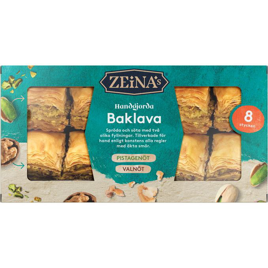 Zeinas Baklava Pistage & Valnöt