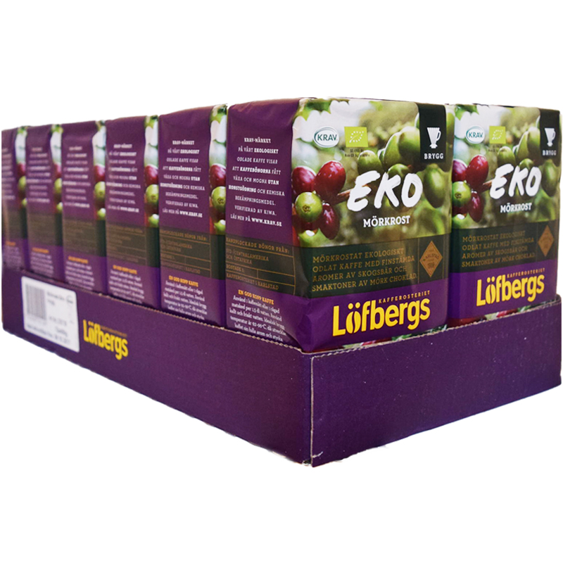 Hel Platta Kaffe Mörkrost EKO - 21% rabatt