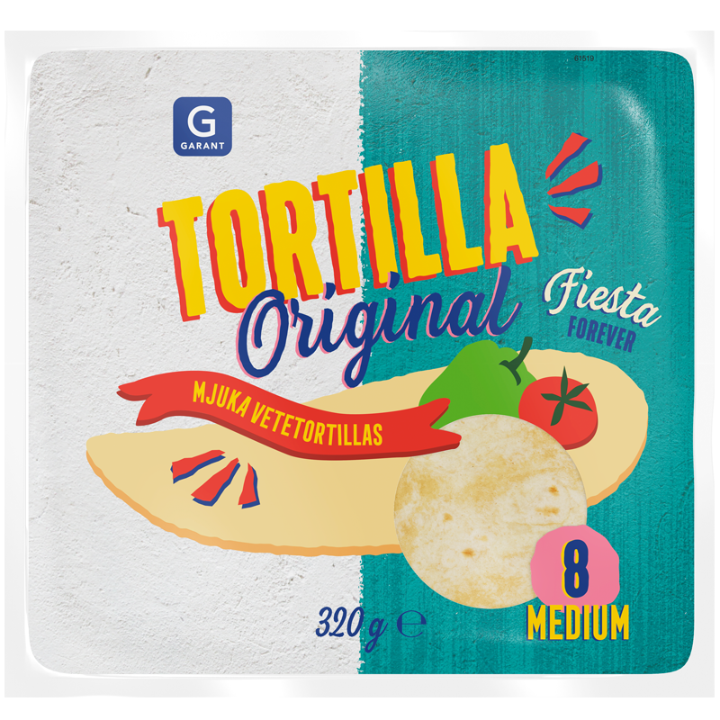 Tortillabröd 8-pack - 35% rabatt