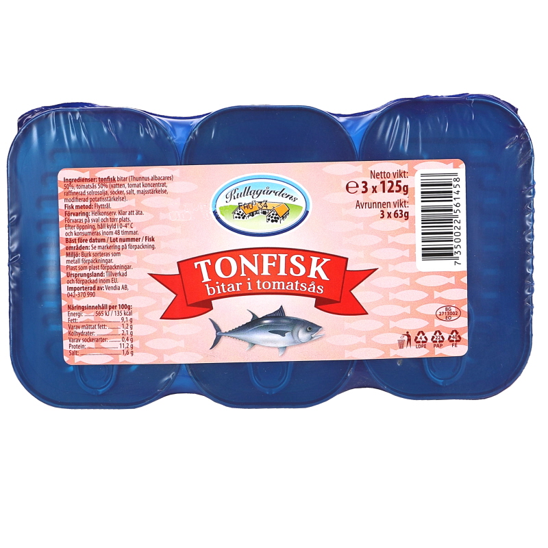 Tonfisk I Tomatsås 3-pack - 17% rabatt