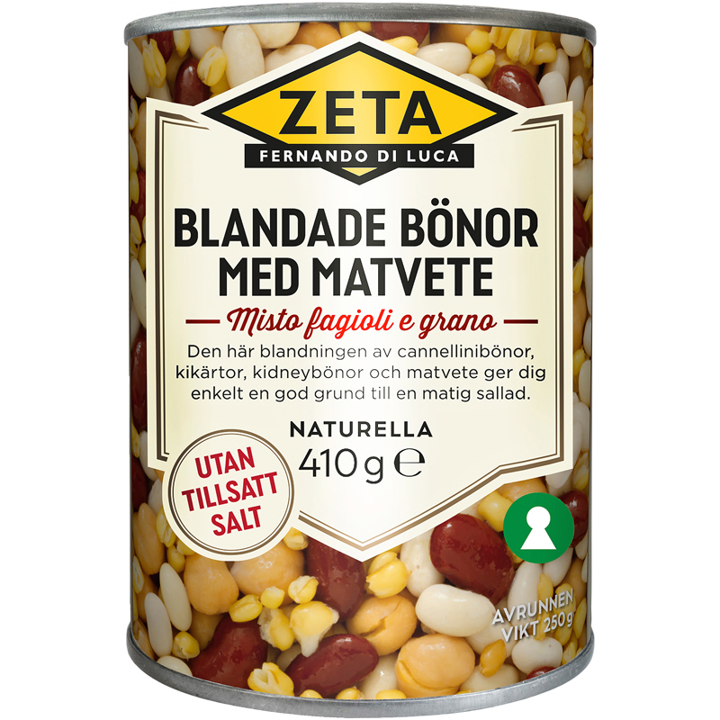 Blandade Bönor & Matvete - 22% rabatt