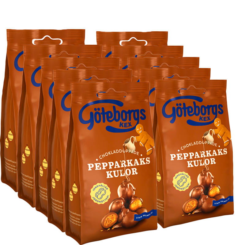 Pepparkakskulor 10-pack - 85% rabatt