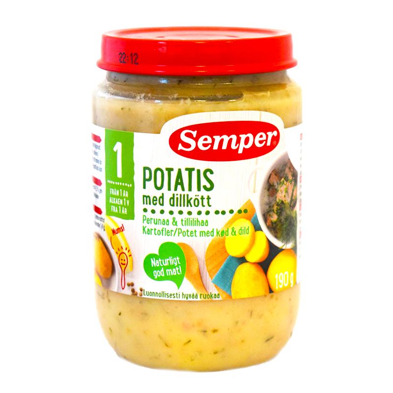 Barnmat Potatis Med Dillkött - 33% rabatt