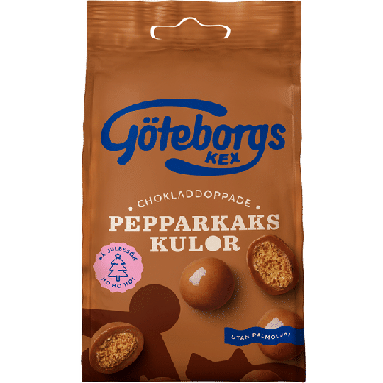 Göteborgs Pepparkakskulor Mjölkchoklad