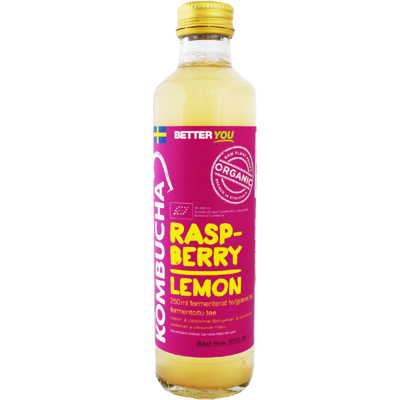 Eko Kombucha Hallon & Citron - 46% rabatt