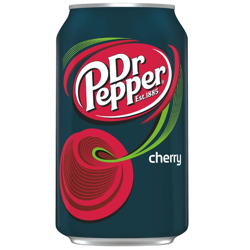 Läsk "Dr Pepper Cherry" 355ml - 37% rabatt
