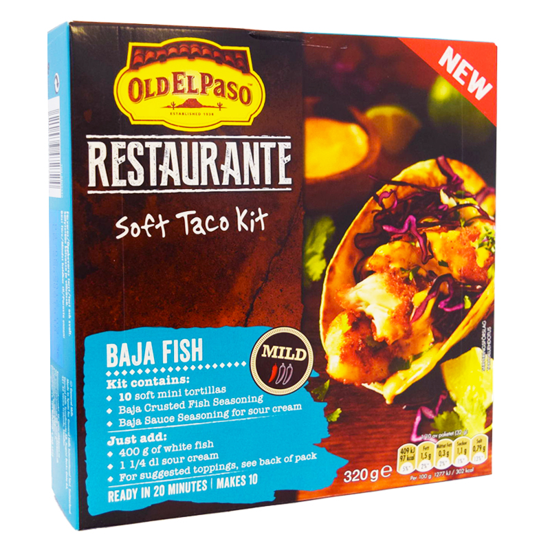 Taco-kit "Baja Fish" - 75% rabatt
