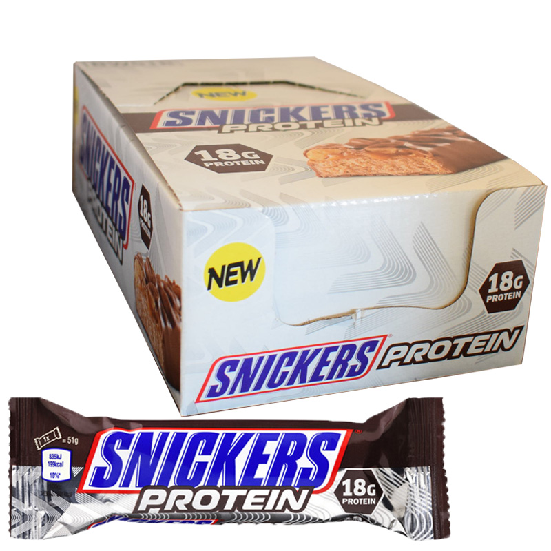 Proteinbar Snickers 18-pack - 43% rabatt