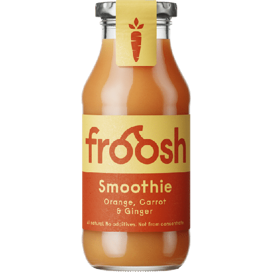 Froosh Apelsin, Ingefära & Morot