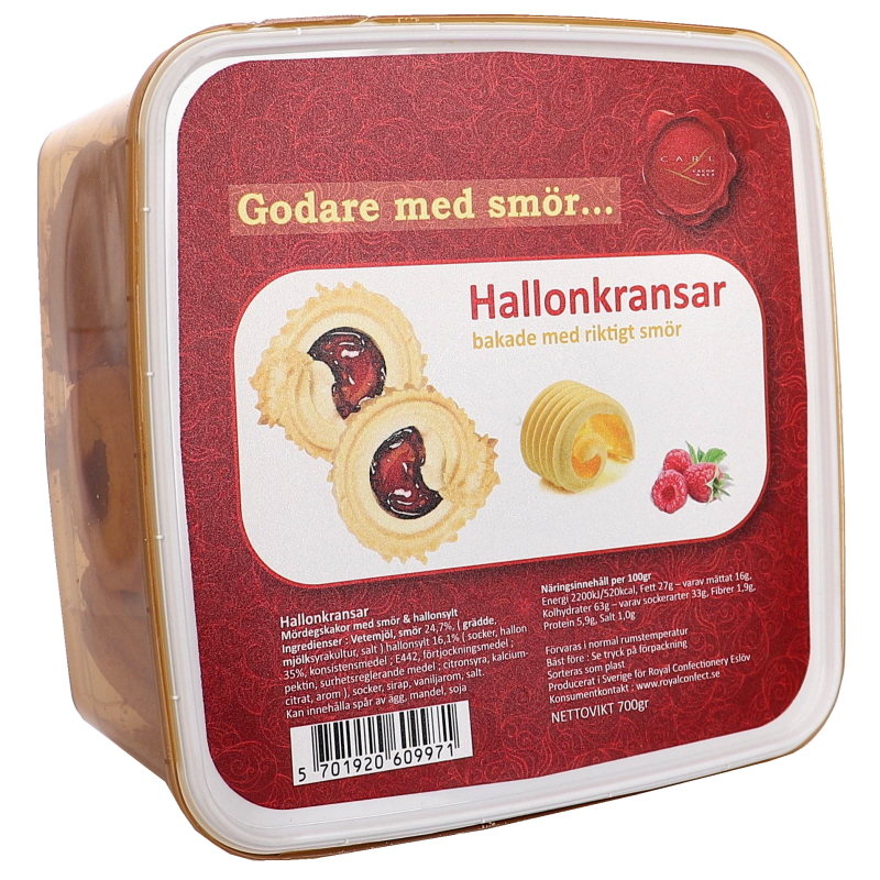 Hallonkransar - 38% rabatt