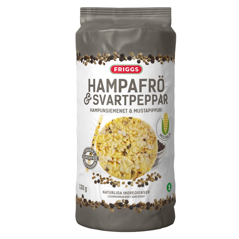 Majskakor Hampafrö & Svartpeppar - 27% rabatt