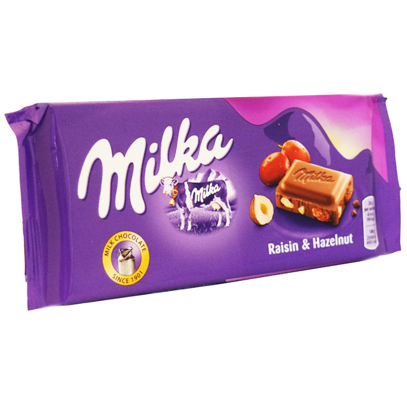 Mjölkchoklad Russin & Hasselnöt 100g - 23% rabatt