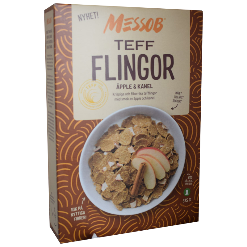 Frukostflingor "Äpple & Kanel" 375g - 50% rabatt