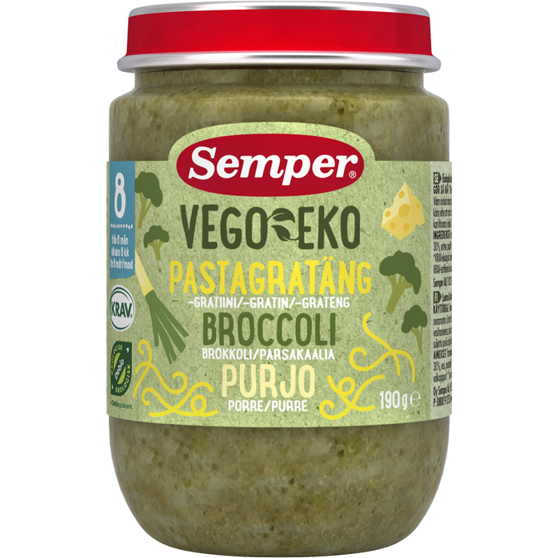 Pastagratäng Broccoli & Purjolök Eko - 26% rabatt