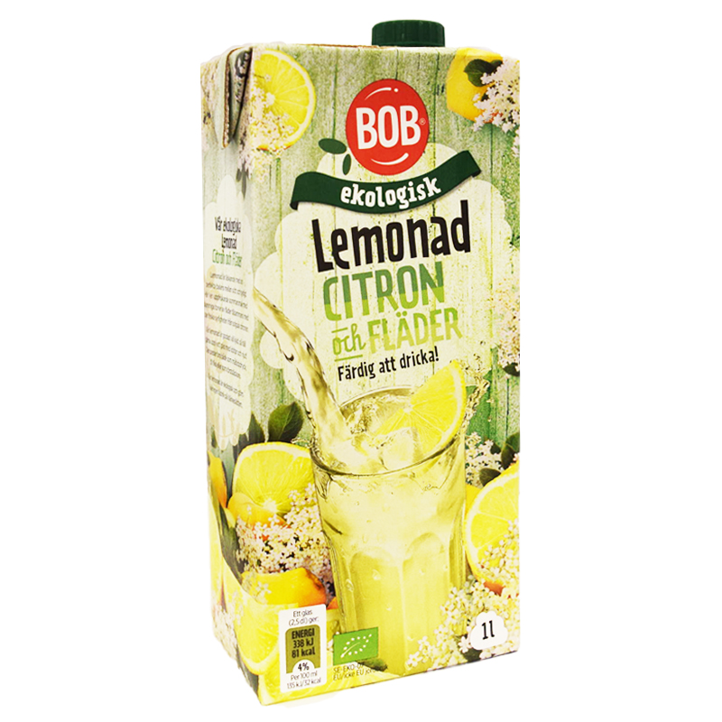 Citron- & Fläderlemonad 1l - 40% rabatt
