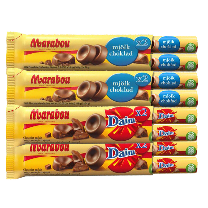 Marabou Chokladpaket - 89% rabatt