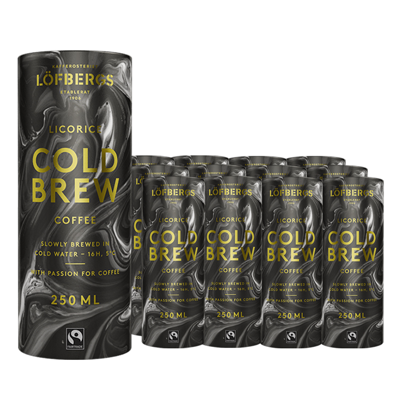 Kallbryggt Kaffe Lakrits 12-pack - 57% rabatt