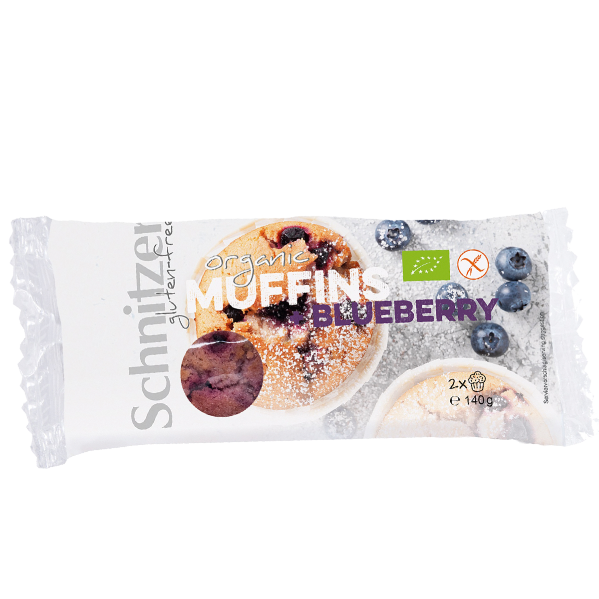 Eko Glutefria Muffins Blåbär - 36% rabatt