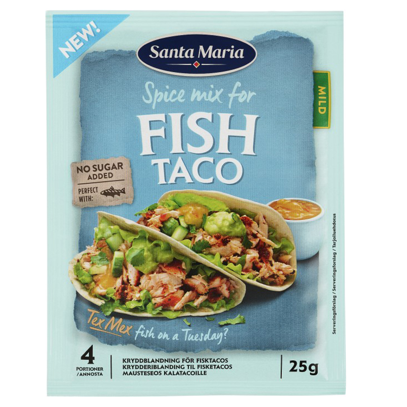 Kryddmix Fish Taco - 20% rabatt