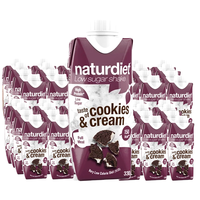 Måltidsersättning Shake Cookies & Cream 48-pack - 28% rabatt