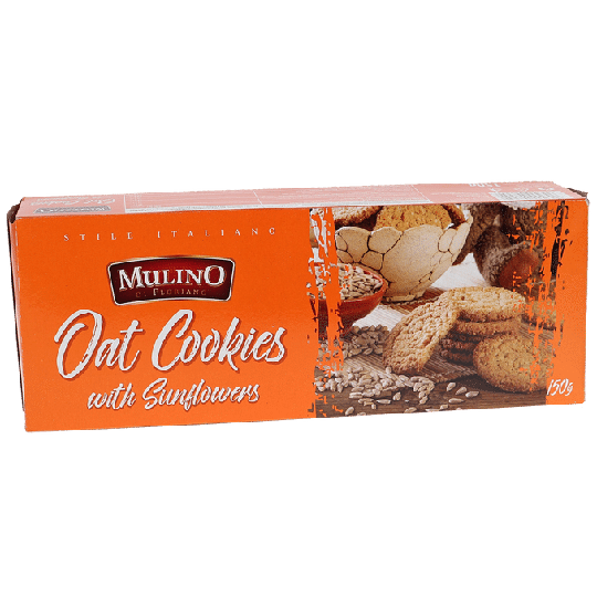 Mulino Havrekakor Solrosfrö