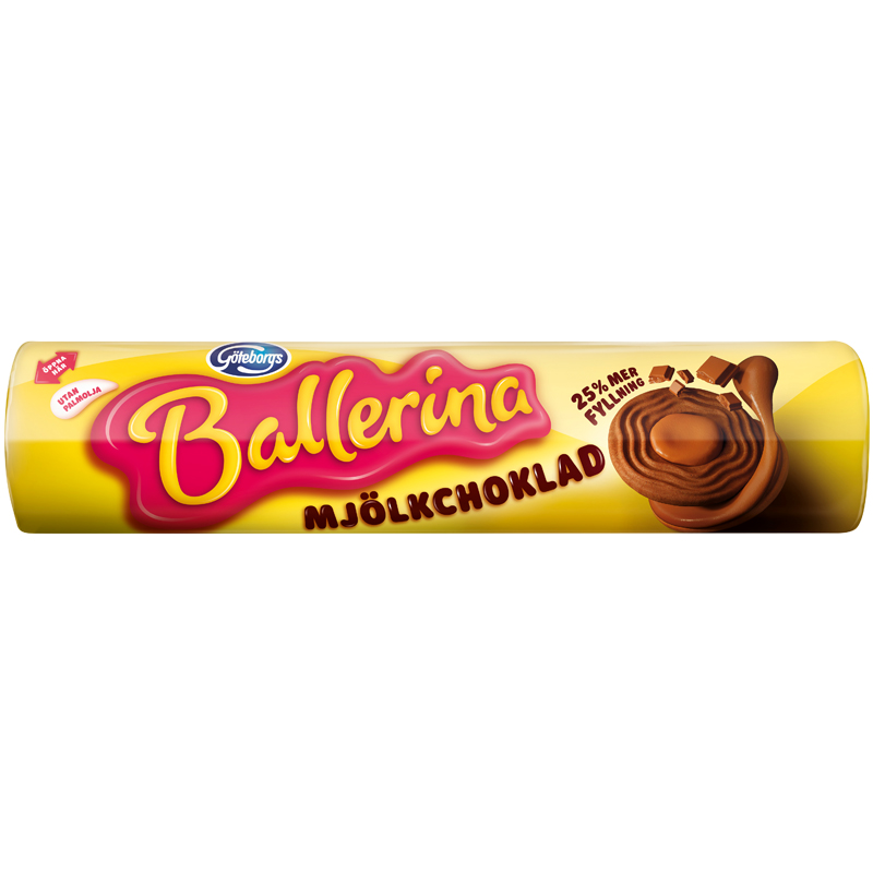 Ballerina Mjölkchoklad - 20% rabatt