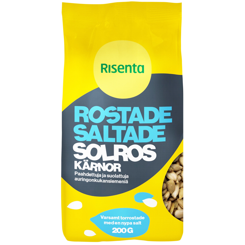 Solroskärnor Rostade & Saltade 200g - 28% rabatt