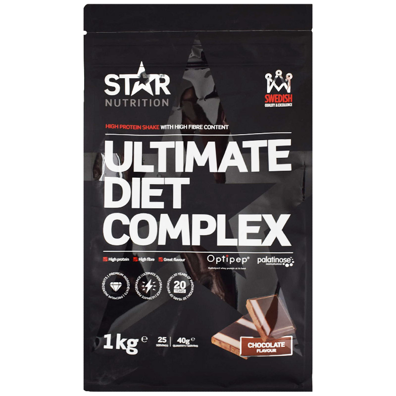 Proteinpulver "Ultimate Diet Complex Chocolate" 1kg - 50% rabatt