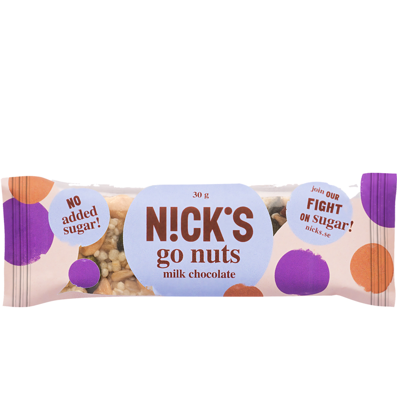 Nötbar Mjölkchoklad - 10% rabatt