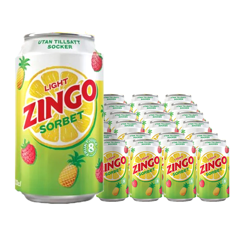 Zingo Light Sorbet 24-pack - 24% rabatt