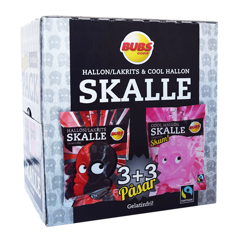 Godisskallar Två Sorter - 40% rabatt