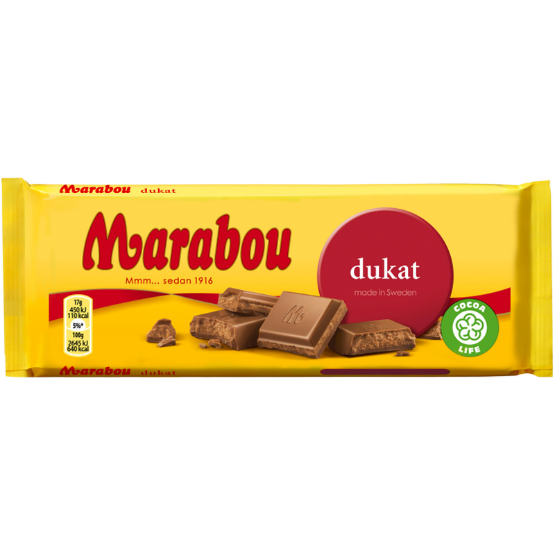 Marabou Chokladkaka ”Dukat” 100g - 33% rabatt