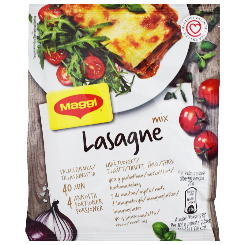Matlagningsmix Lasagne 84g - 23% rabatt