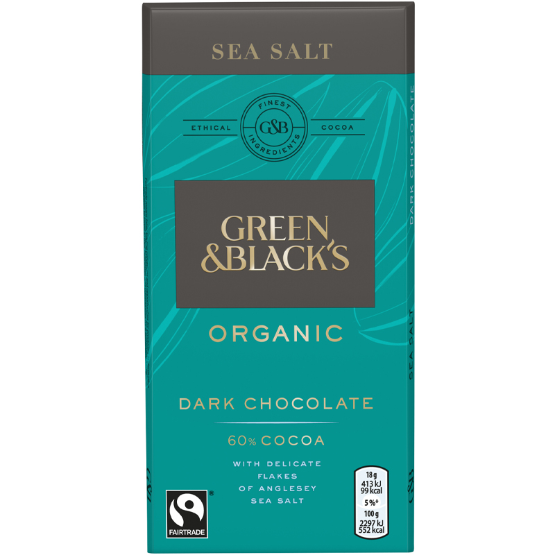 Eko Mörk Choklad 60% Havssalt - 36% rabatt