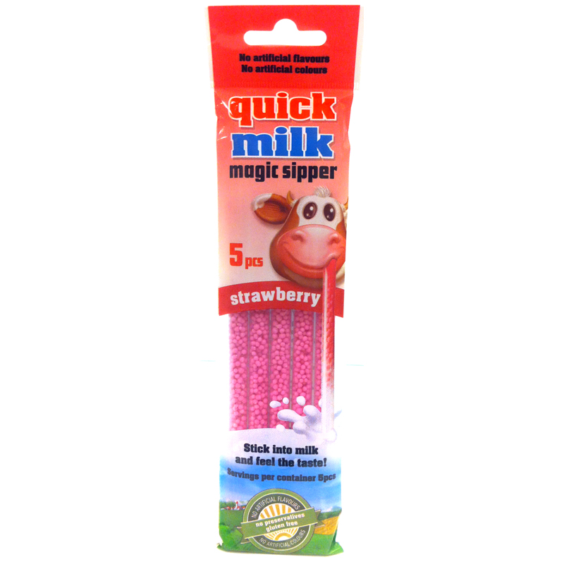 Quick Milk jordgubb - 50% rabatt