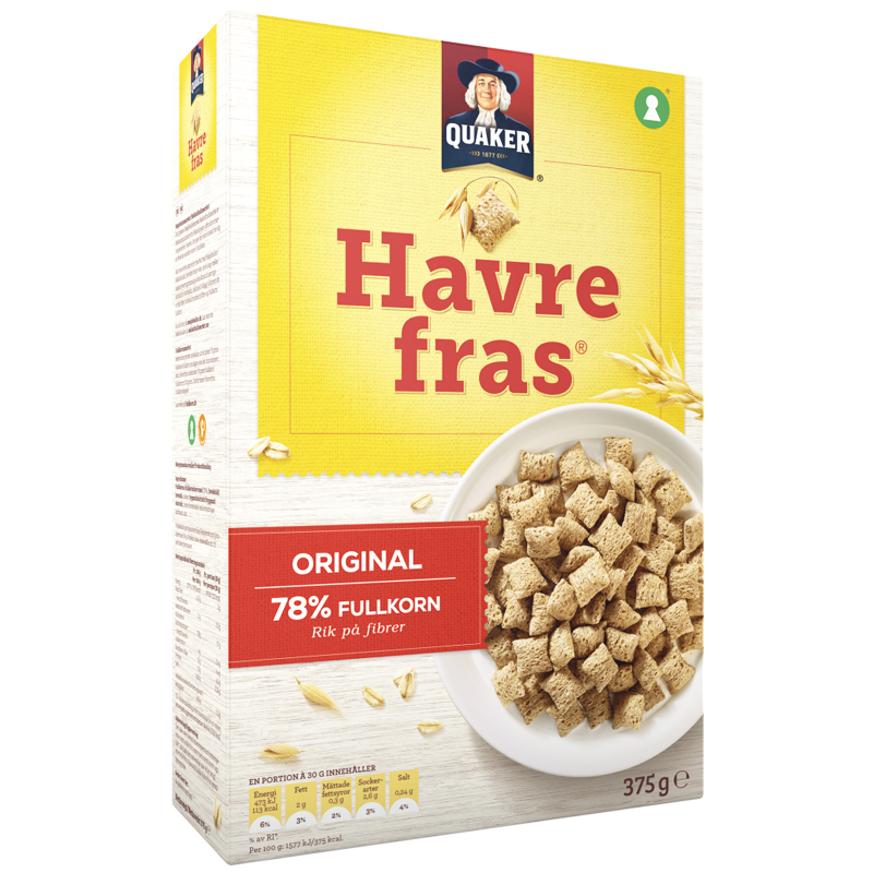Havrefras 375g - 21% rabatt