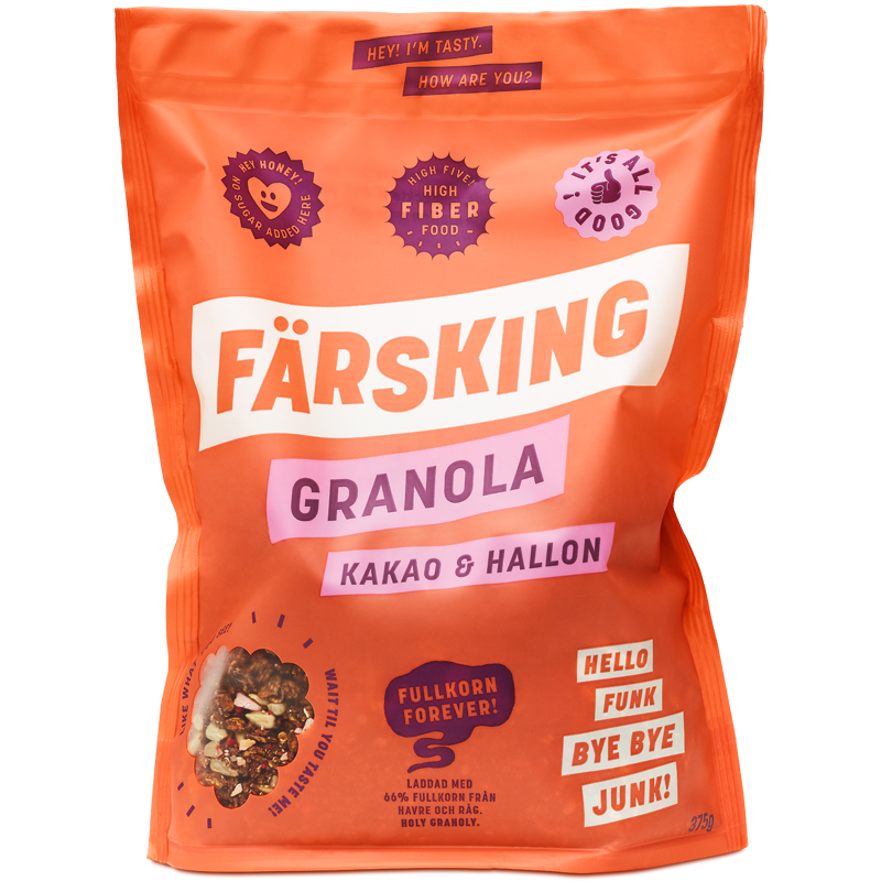 Granola Kakao & Hallon - 12% rabatt