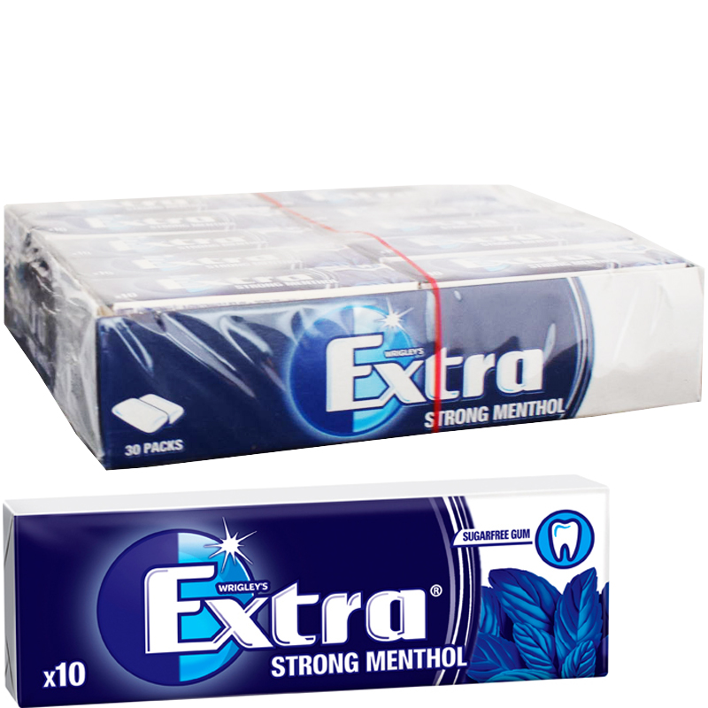 Tuggummi Strong Menthol 30-pack - 50% rabatt