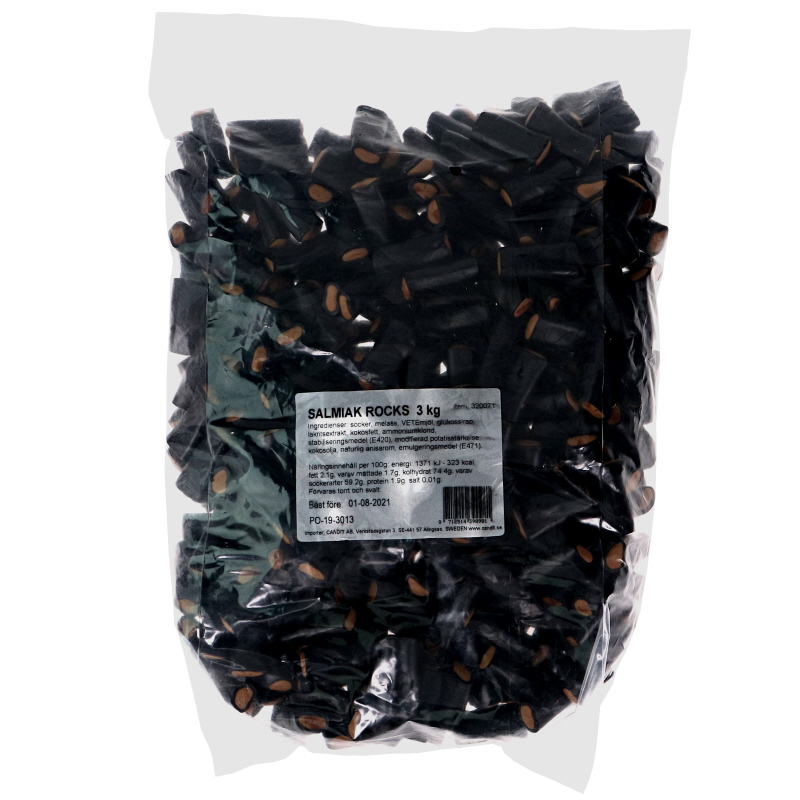 Salmiak Rocks - 39% rabatt