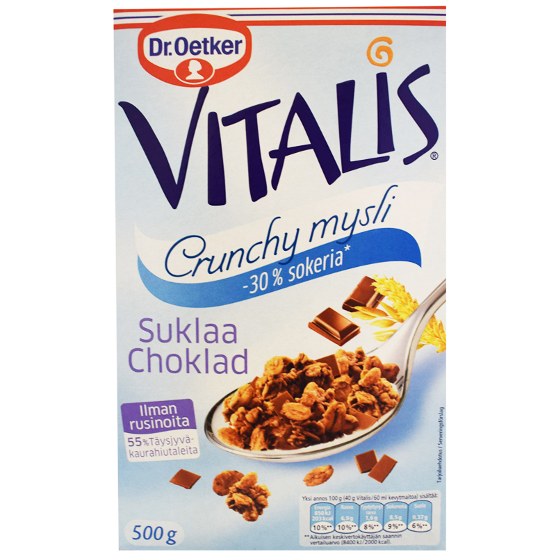 Müsli Choklad 500g - 62% rabatt